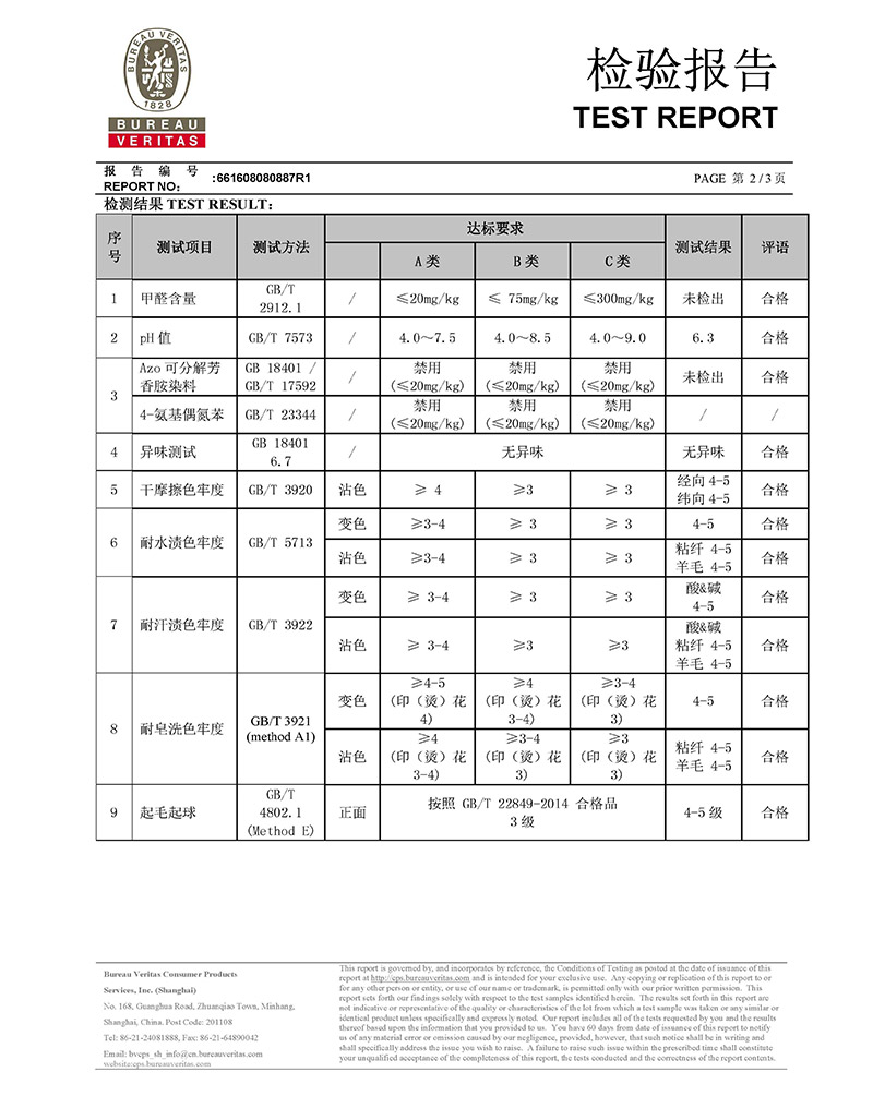 经典款质检报告2